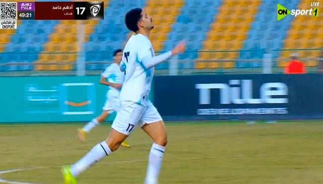 هدف بتروجيت الاول في مرمي المقاولون العرب بالدوري المصري