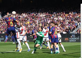 موعد مباراة برشلونة القادمة بعد الفوز على رايو فاليكانو في الدوري الإسباني