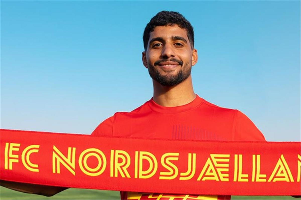فيديو | بطريقة رائعة.. إبراهيم عادل يسجل أول أهدافه مع نوردشيلاند الدنماركي
