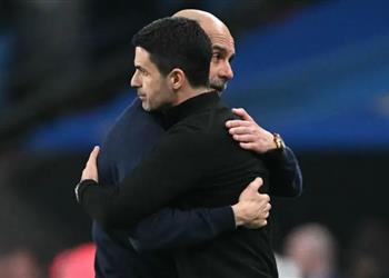 جوارديولا بعد التتويج بكأس كاراباو أرتيتا بنى فريق ا منيع ا وأتمنى أن أكون مكان آرسنال