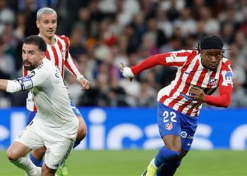 فيديو لوكمان يسجل هدف أتلتيكو مدريد الأول أمام ريال مدريد