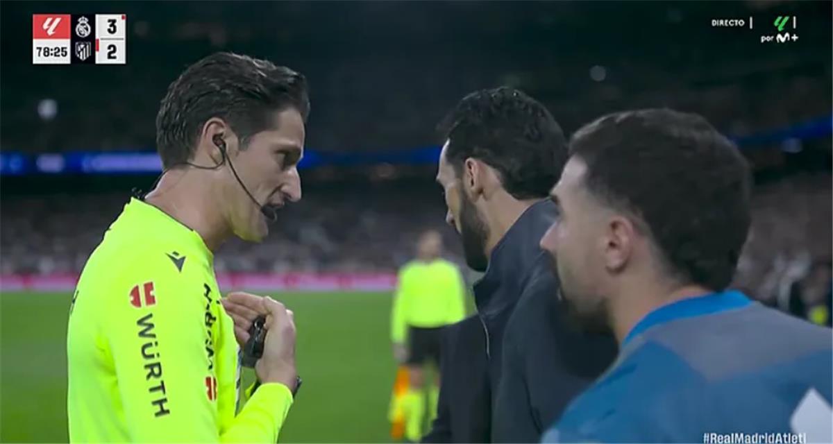 لاعب ريال مدريد يغادر ببطاقة حمراء مباشرة أمام أتلتيكو مدريد