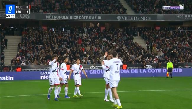 اهداف مباراة باريس سان جيرمان ونيس 4 0 الدوري الفرنسي