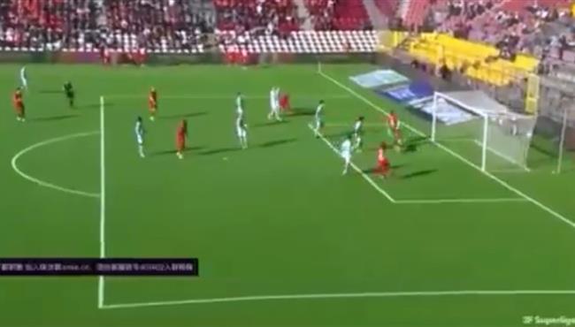 هدف ابراهيم عادل في مرمي سونويوسك بالدوري الدنماركي