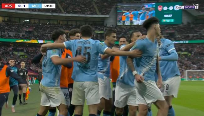 اهداف مباراة مانشستر سيتي وارسنال في نهائي كأس الكاراباو