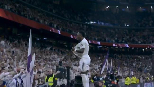 هدف فينيسيوس جونيور الثاني في مرمي اتلتيكو مدريد بالدوري الاسباني