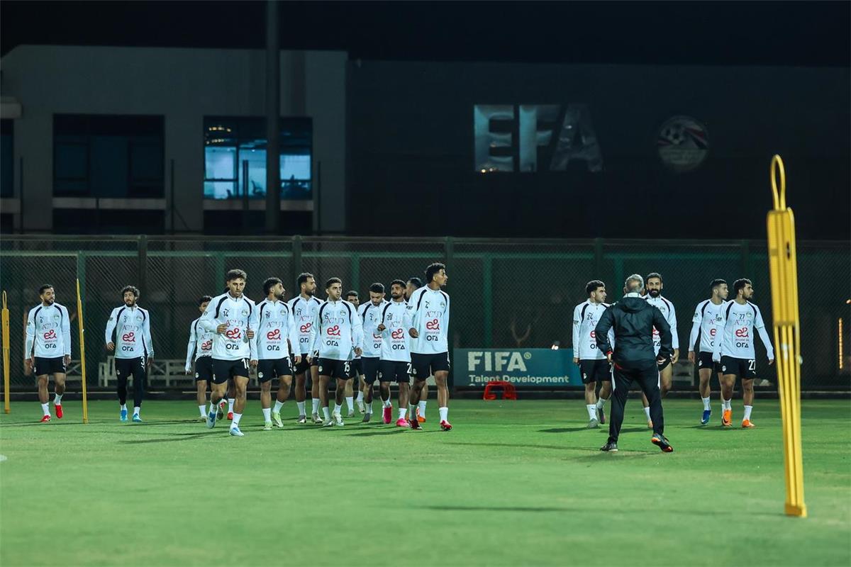 مران منتخب مصر | انضمام عمر مرموش.. وتدريبات بدنية استعدادًا لمواجهة السعودية