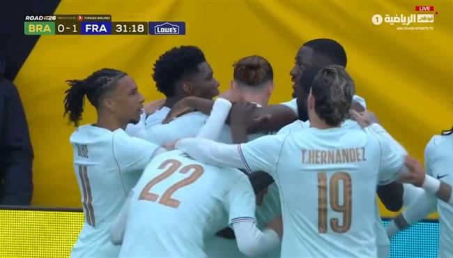 اهداف مباراة فرنسا والبرازيل في الودية