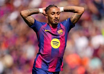 المباريات التي سيغيبها رافينها عن برشلونة بسبب الإصابة