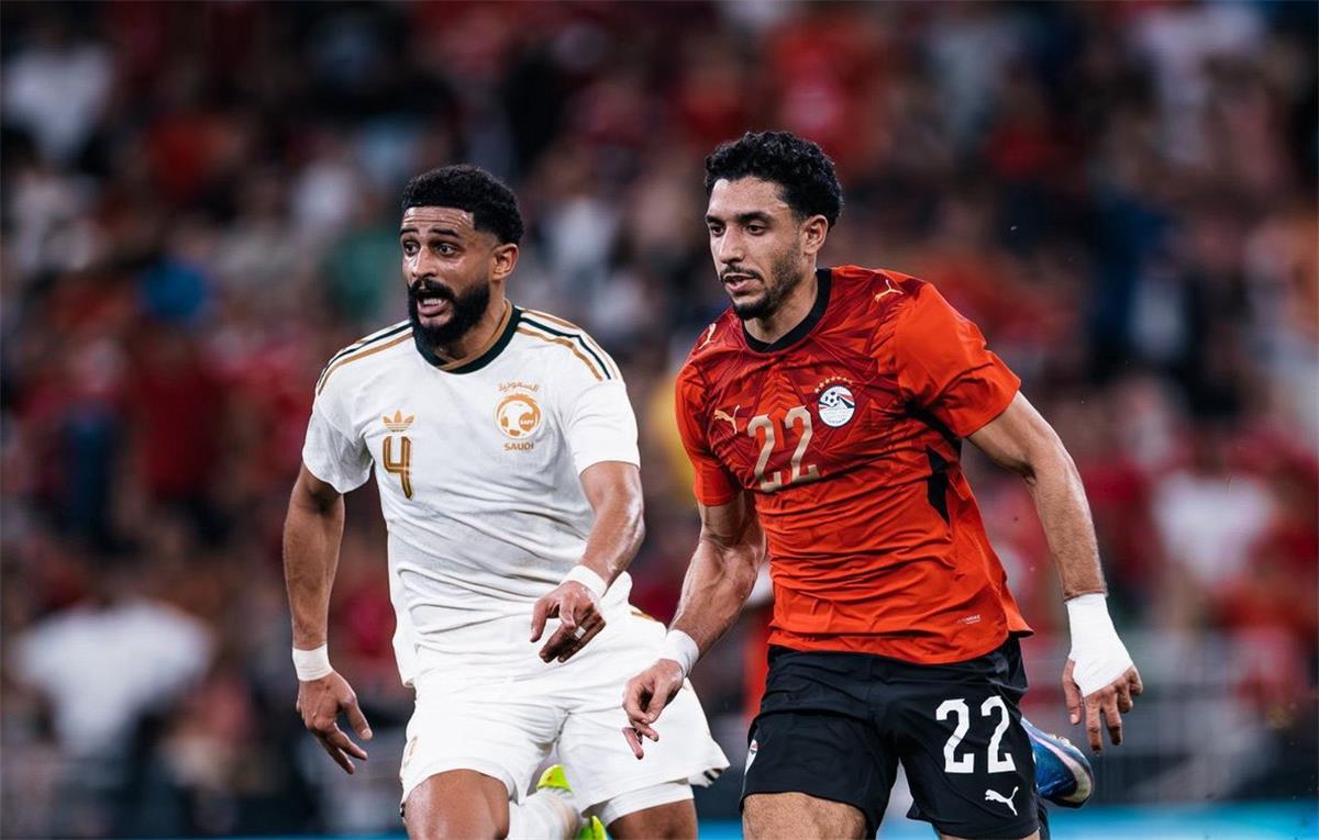 رباعي الأهلي في صدارة تقييمات مباراة مصر والسعودية الودية