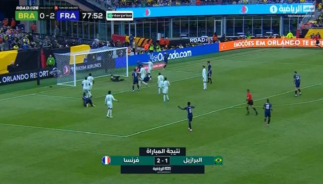 هدف البرازيل الاول في مرمي فرنسا مباراة ودية