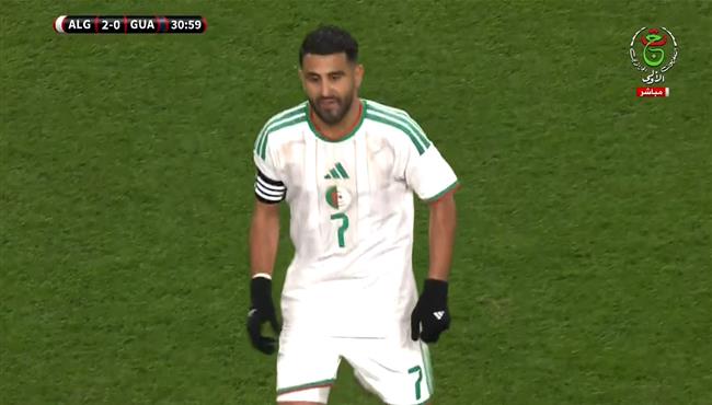 هدف رياض محرز في مرمي جواتيمالا