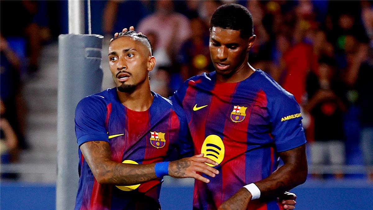 مصائب قوم.. إصابة رافينها تمنح هدية لـ راشفورد في برشلونة