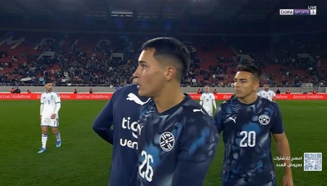 هدف فوز باراجواي الرائع علي اليونان 1 0 مباراة ودية