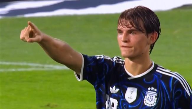 هدف الارجنتين الثاني الرائع في مرمي موريتانيا