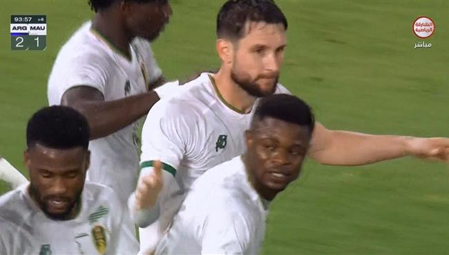 هدف موريتانيا الاول في مرمي الارجنتين