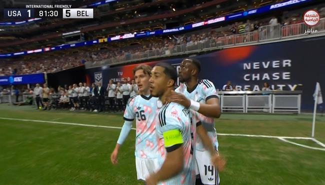 اهداف مباراة بلجيكا وامريكا الودية