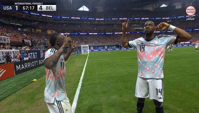 هدف بلجيكا الرابع الرائع في مرمي امريكا .. مباراة ودية