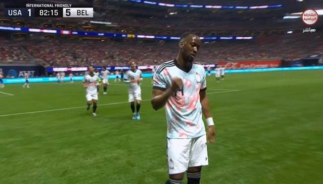 هدف بلجيكا الخامس في مرمي امريكا مباراة ودية