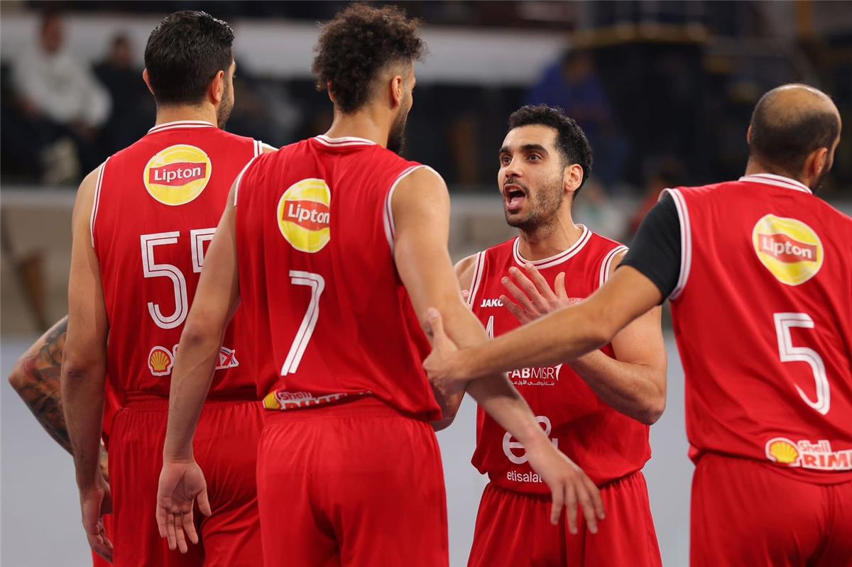 الأهلي يفوز على المصرية للاتصالات في ثالث مواجهات سلسلة نصف نهائي دوري السلة