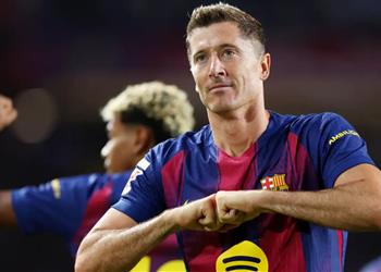 برشلونة يضع شرط ا لتمديد عقد ليفاندوفسكي