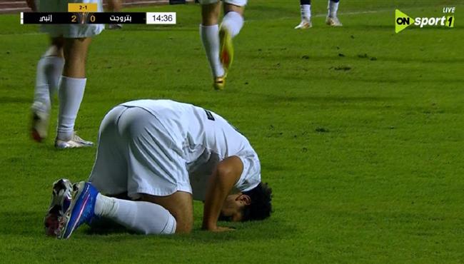هدف انبي الثاني في مرمي بتروجيت بكأس الرابطة المصرية