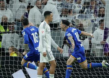 ترتيب الدوري الإسباني بعد هزيمة ريال مدريد أمام خيتافي