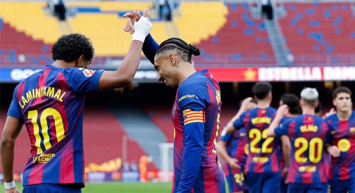 لاعبو برشلونة