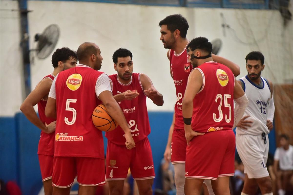 الأهلي يفوز على المصرية للاتصالات ويتأهل إلى نهائي دوري بطولة كرة السلة