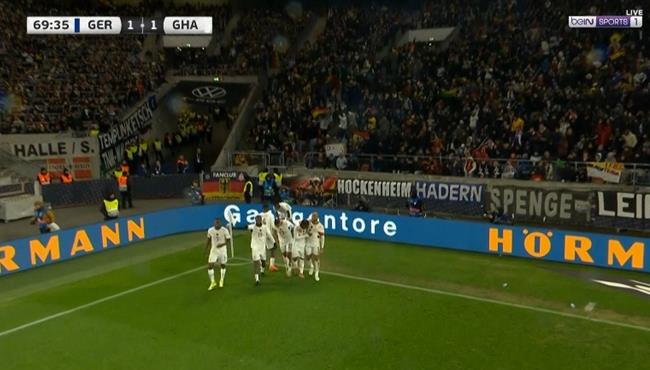 اهداف مباراة المانيا وغانا الودية