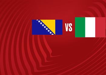 موعد والقناة الناقلة لمباراة إيطاليا والبوسنة والهرسك اليوم في الملحق المؤهل لكأس العالم والمعلق