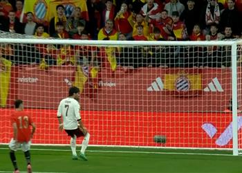 فيديو تصرف مشين من جماهير إسبانيا تجاه منتخب مصر