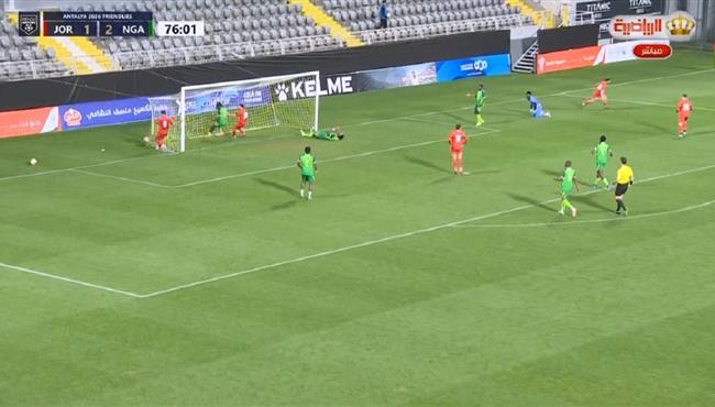 هدف الاردن الثاني في مرمي نيجيريا بمباراة ودية