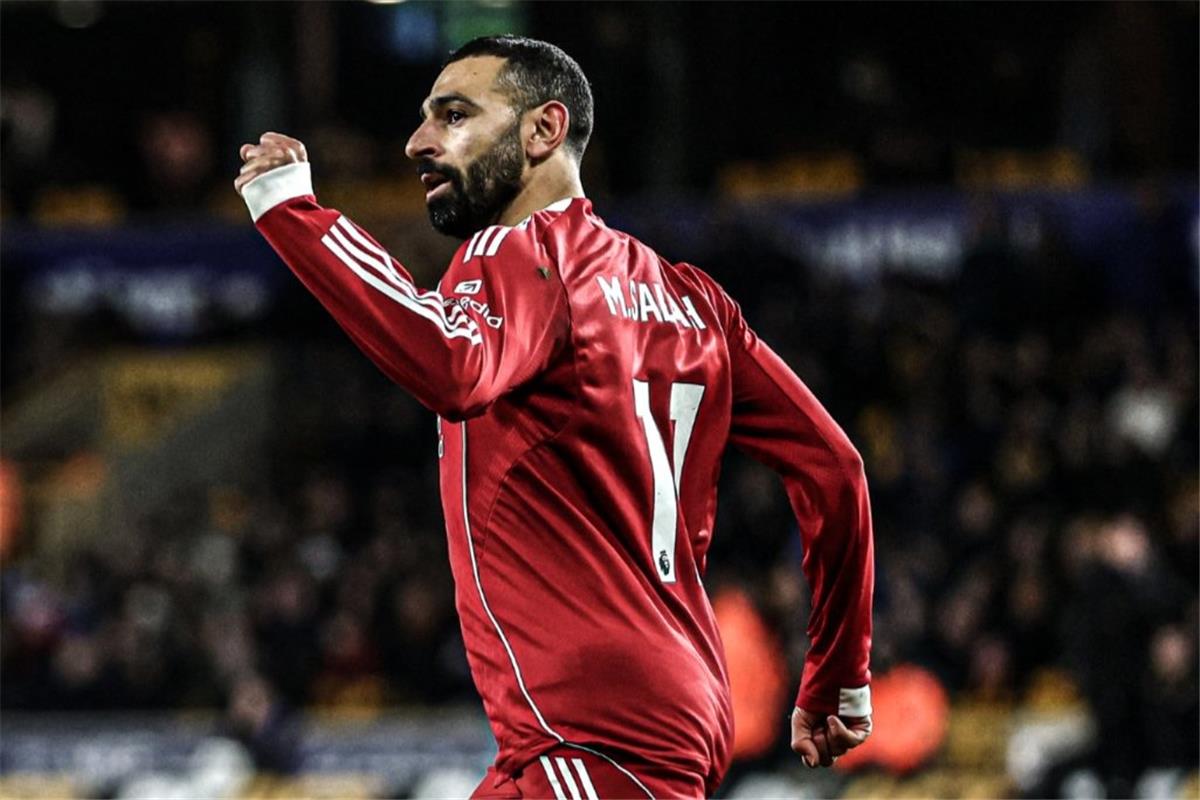 فيديو | محمد صلاح يسجل هدف تعادل ليفربول أمام ولفرهامبتون