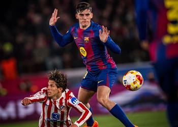 فيديو برشلونة يفوز بثلاثية على أتلتيكو مدريد ويودع كأس ملك إسبانيا