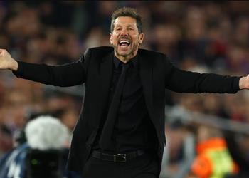 سيميوني أتمنى مواجهة برشلونة في دوري أبطال أوروبا وفليك تحدث معي عن هذا الأمر