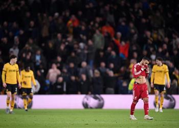 ستيف نيكول منتقد ا محمد صلاح هدفه كان الشيء الإيجابي الوحيد ضد ولفرهامبتون