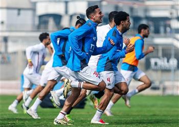 مران الزمالك رسائل معتمد جمال للاعبين وعودة الثلاثي المصاب قبل مباراة الاتحاد