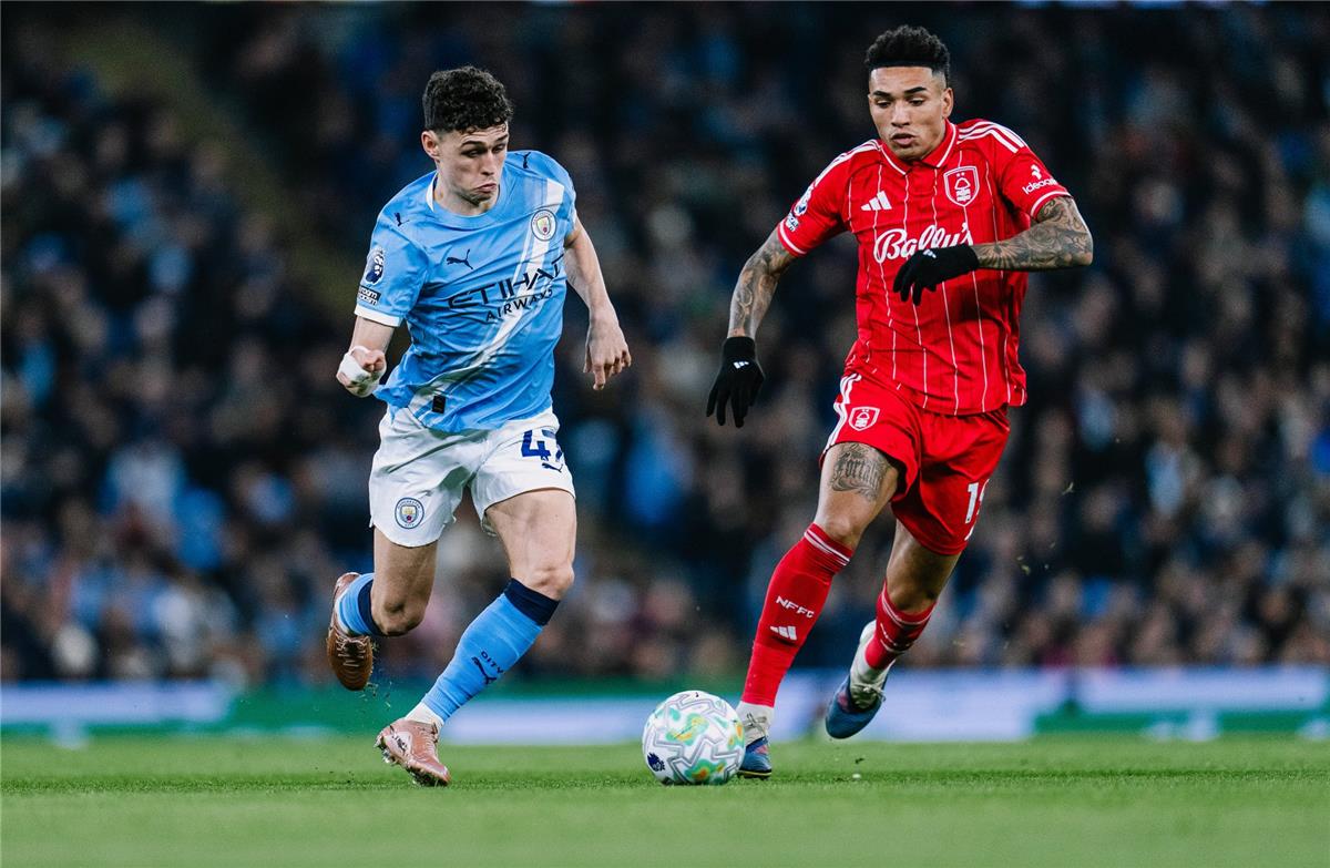 موعد مباراة مانشستر سيتي القادمة بعد التعادل مع نوتينجهام فورست في الدوري الإنجليزي