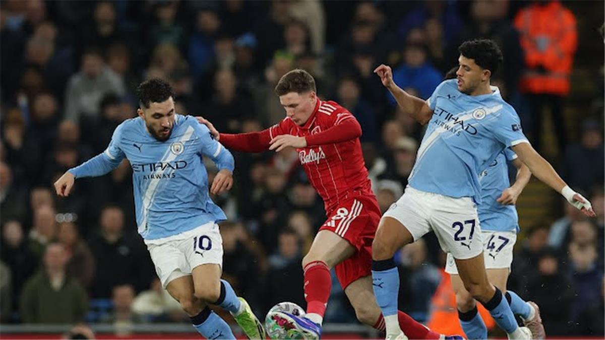 مباريات مانشستر سيتي المتبقية في الدوري الإنجليزي بعد التعادل مع نوتينجهام فورست