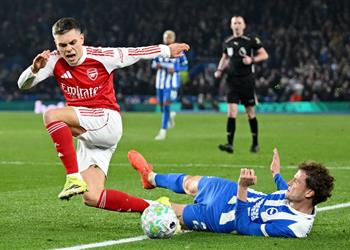 مباريات آرسنال المتبقية في الدوري الإنجليزي بعد الفوز على برايتون