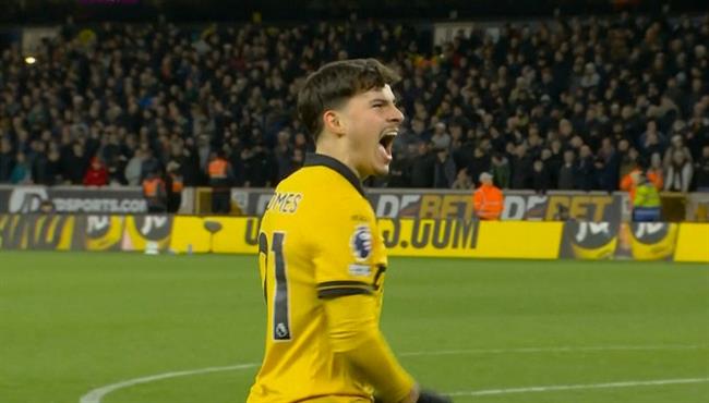 هدف ولفرهامبتون الاول في مرمي ليفربول بالدوري الانجليزي