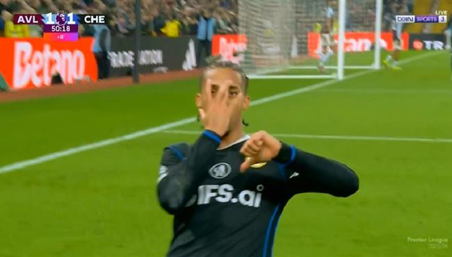 هدف جواو بيدرو الثاني في مرمي استون فيلا بالدوري الانجليزي