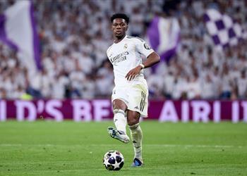 فيديو تشواميني يسجل هدف ريال مدريد الأول أمام سيلتا فيجو في الدوري الإسباني