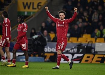 فيديو كورتيس جونز يسجل هدف ليفربول الثالث أمام ولفرهامبتون