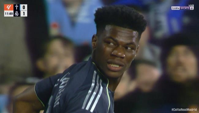 هدف تشواميني الرائع في مرمي سيلتا فيجو بالدوري الاسباني