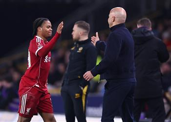 سلوت يتحدث عن محمد صلاح بعد الفوز على ولفرهامبتون ويعترف أمر ما أحبطني