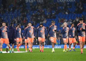 قائمة برشلونة لمواجهة أتلتيك بلباو في الدوري الاسباني موقف ليفاندوفسكي