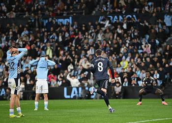 ريال مدريد يحقق رقم ا قياسي ا على برنابيو الجديد بعد فوزه أمام سيلتا فيجو