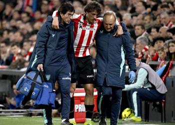 بعد احتكاك مع لاعب برشلونة إصابة خطيرة لـ أوناي جوميز